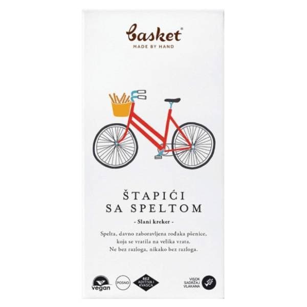 BASKET Štapići sa speltom 100g 0