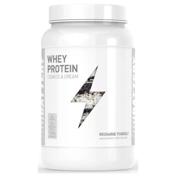 BATTERY WHEY protein cookies & cream 800g 0