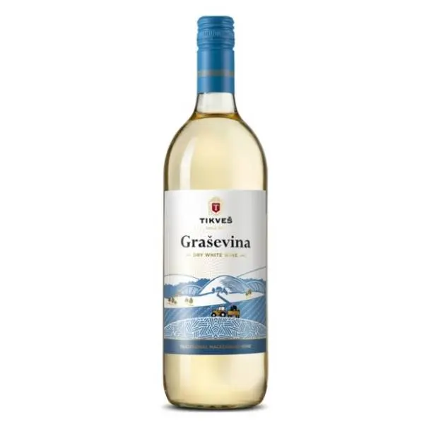 Belo vino TIKVEŠ Graševina 1l 0