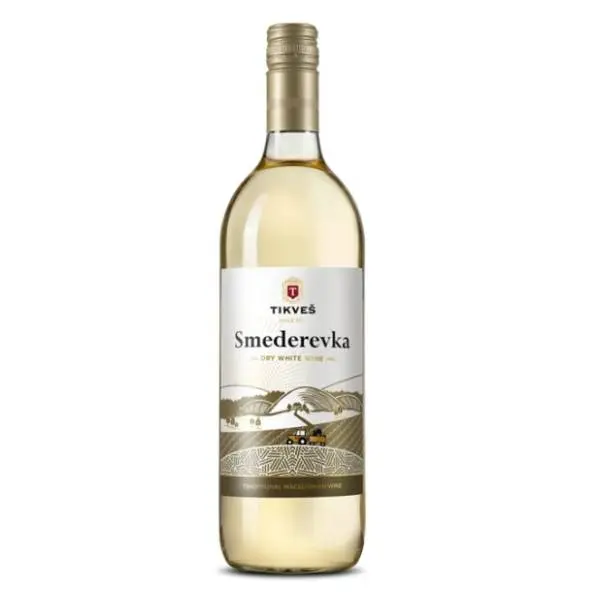 Belo vino TIKVEŠ Smederevka 1l 0