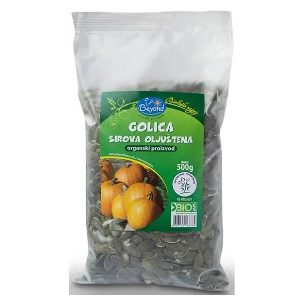 BEYOND golica sirova oljuštena 500g 0