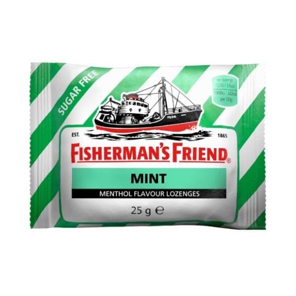 Bombone FISHERMAN'S Mint 25g 0