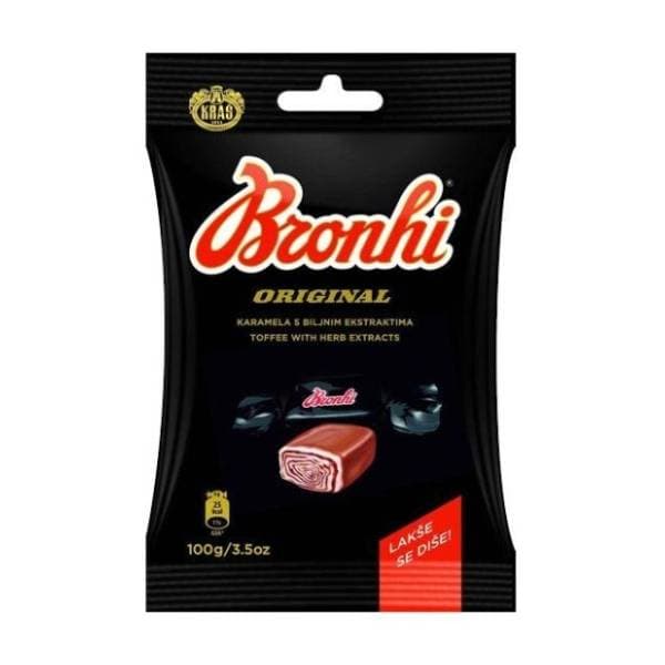 Bombone KRAŠ Bronhi original 100g 0
