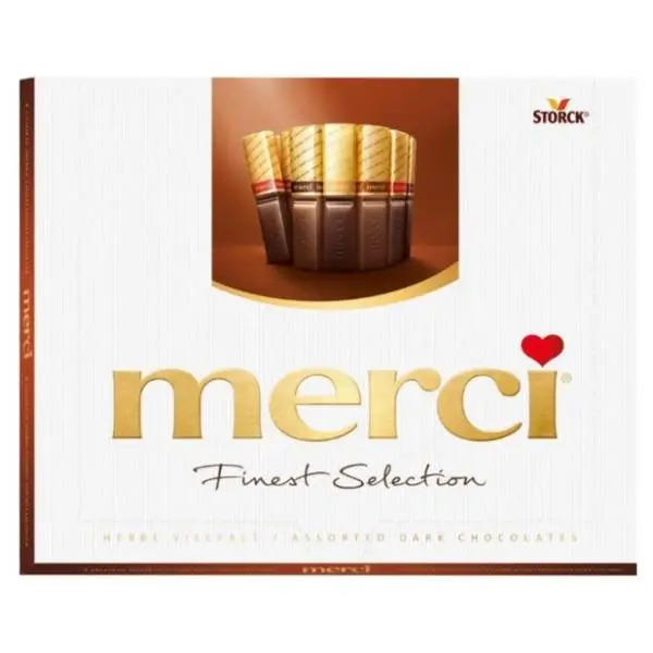 Bombonjere MERCI tamna 250g 0