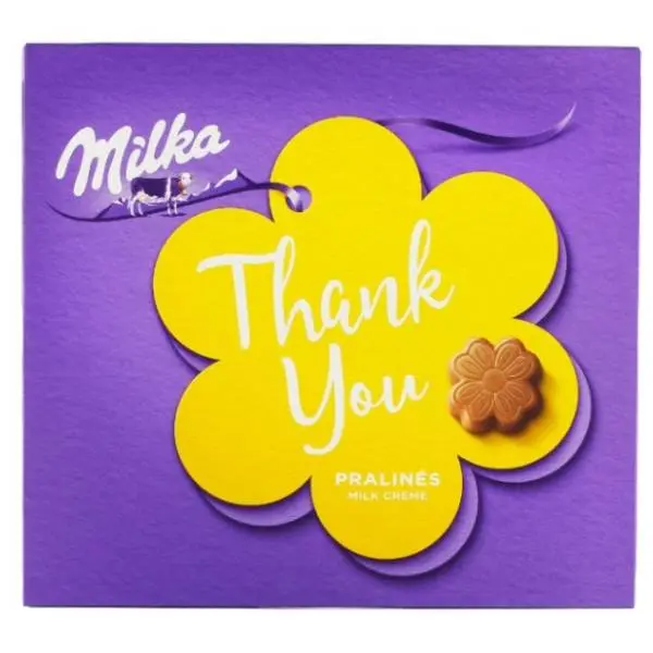 Bombonjere MILKA Thank you 110g 0