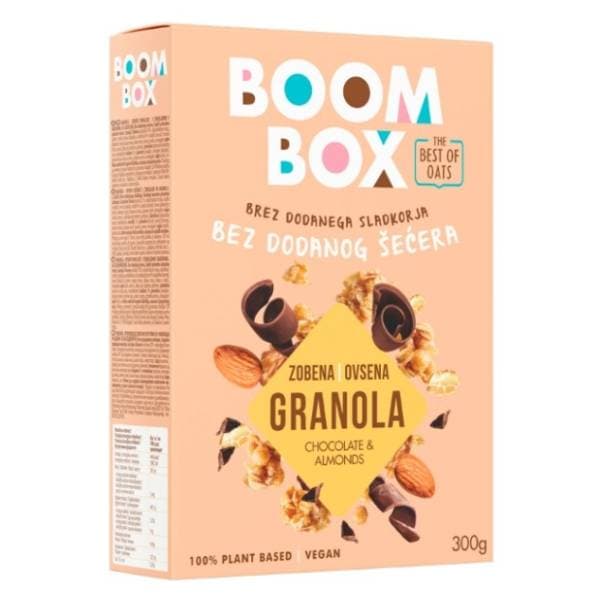 BOOM BOX ovsena granola čokolada 300g 0
