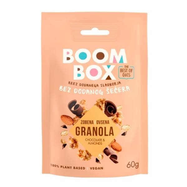 BOOM BOX ovsena granola čokolada 60g 0