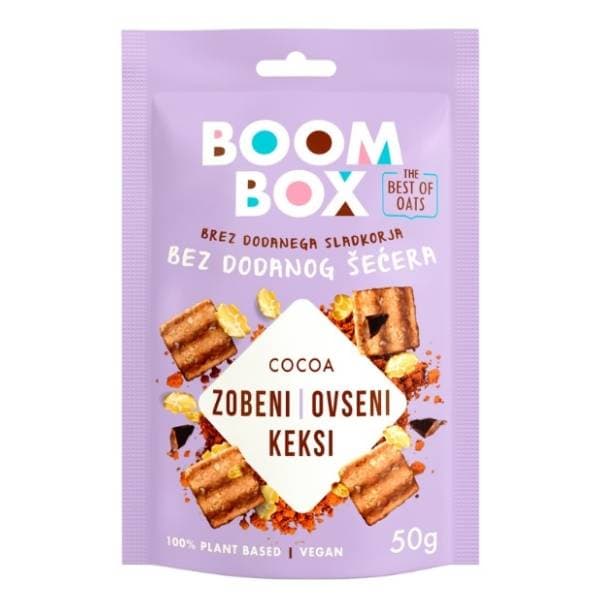 BOOM BOX ovseni keks kakao 50g 0