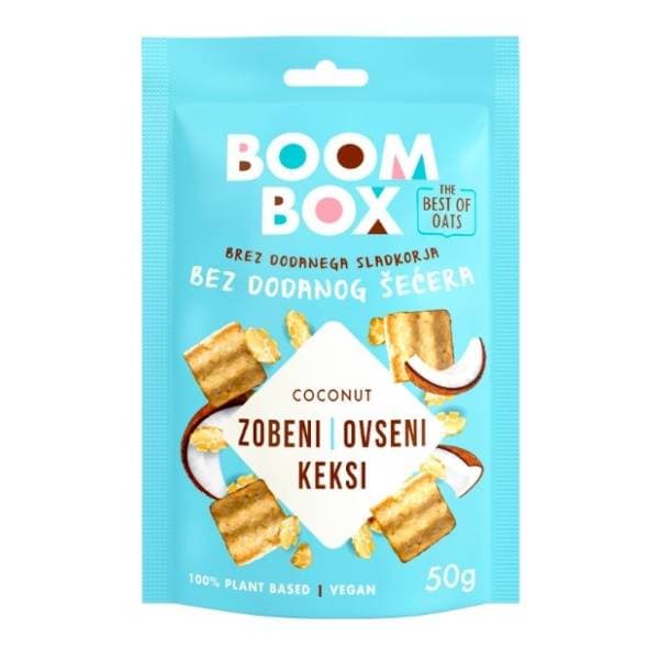 BOOM BOX ovseni keks kokos 50g 0