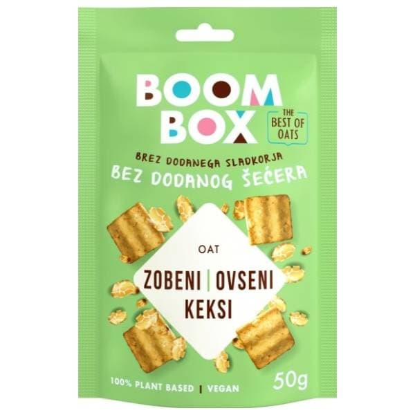BOOM BOX ovseni keks oat 50g 0