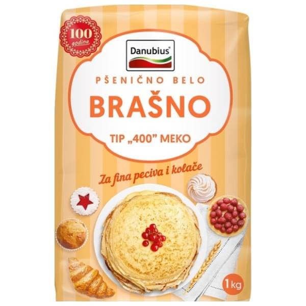Brašno DANUBIUS meko T-400 1kg 0