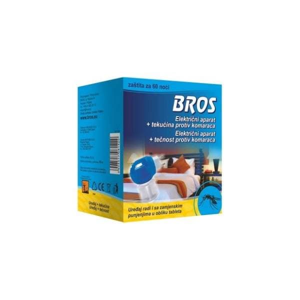 BROS aparat protiv komaraca i tečnost 1kom 0