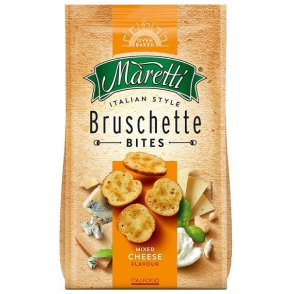Brusketi MARETTI četiri vrste sira 70g 0