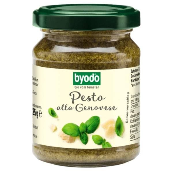 Pesto sos BYODO alla genovese organski 125ml 0
