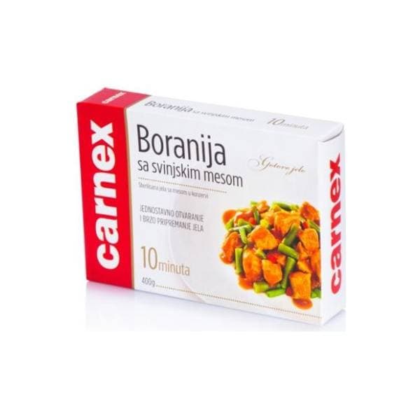 CARNEX Boranija sa svinjskim mesom 400g 0