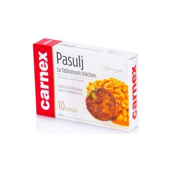 CARNEX Pasulj sa faširanom šniclom 400g 0