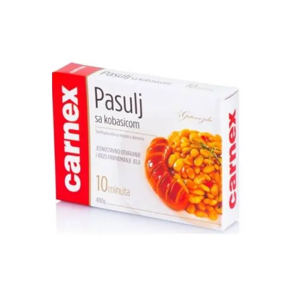 CARNEX Pasulj sa kobasicom 400g 0