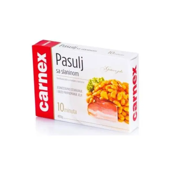 CARNEX Pasulj sa slaninom 400g 0