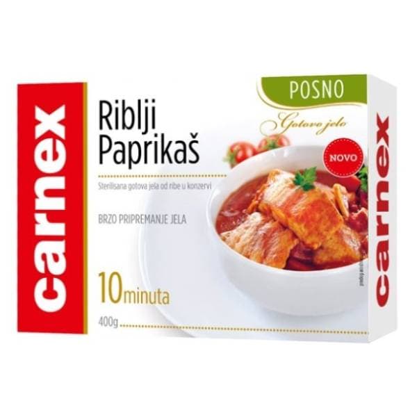 CARNEX Riblji paprikaš 400g 0