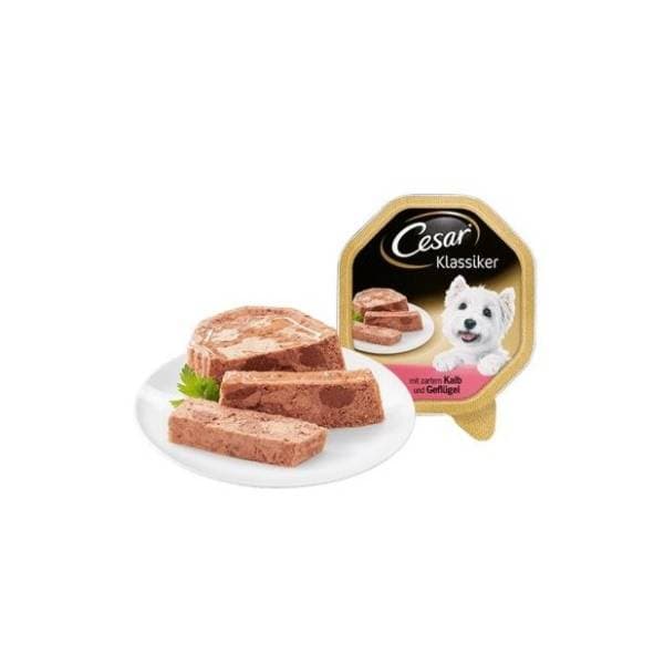 CESAR classic teletina i živina 150g 0