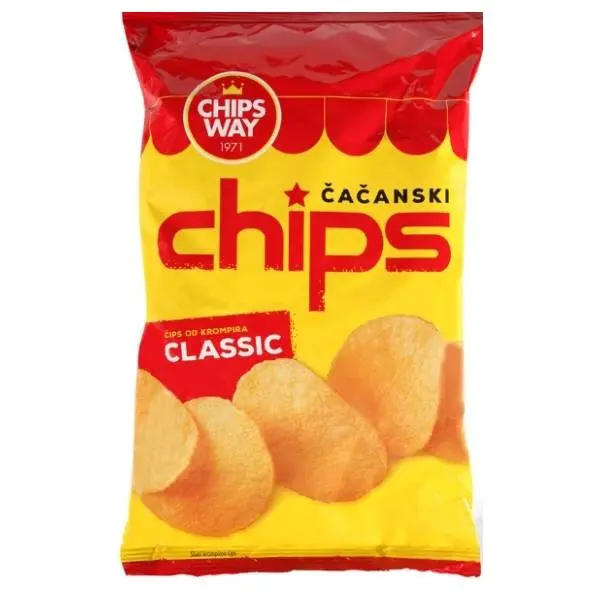 CHIPS WAY Classic rebrasti 150g 0