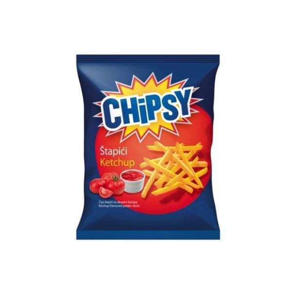 Čips MARBO Chipsy ketchup štapići 40g 0