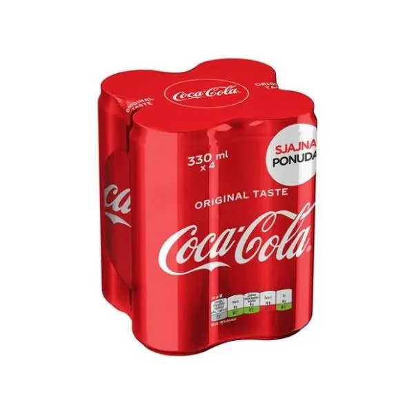 COCA COLA multipack 4x330ml 0