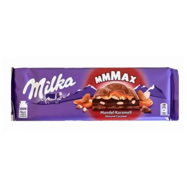 Čokolada MILKA almond caramel 300g 0