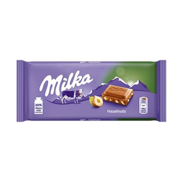 Čokolada MILKA lešnik 80g 0