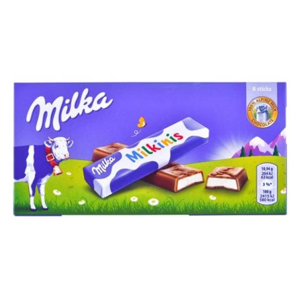 Čokolada MILKA Milkinis milk 87,5g 0