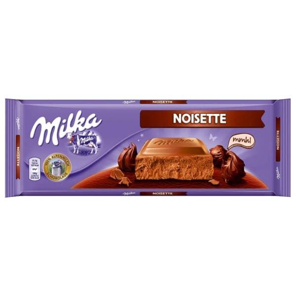 Čokolada MILKA Noisette 270g 0