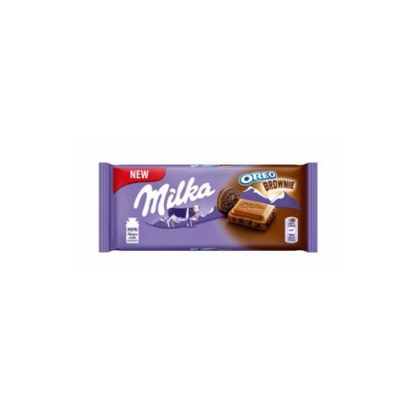 Čokolada MILKA Oreo brownie 100g 0