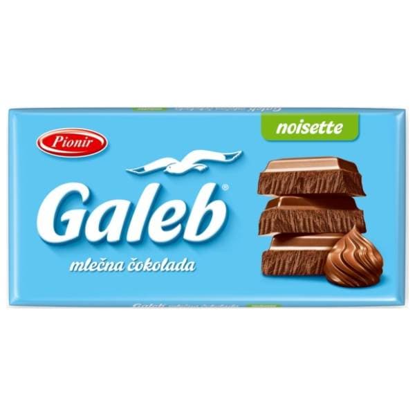 Čokolada PIONIR Galeb noisette 80g 0