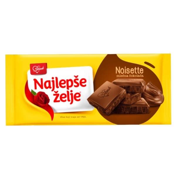 Čokolada ŠTARK Najlepše želje noisette 180g 0