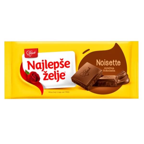 Čokolada ŠTARK Najlepše želje noisette 90g 0