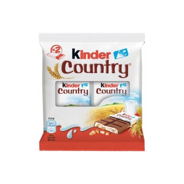 Čokoladica KINDER Country 47g 0