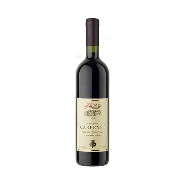 Crno vino PLANTAŽE Cabernet 0,75l 0