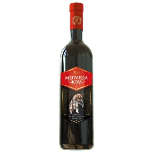 Crno vino RUBIN Medveđa krv 0,75l 0