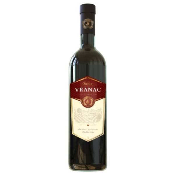 Crno vino RUBIN Vranac 0,75l 0