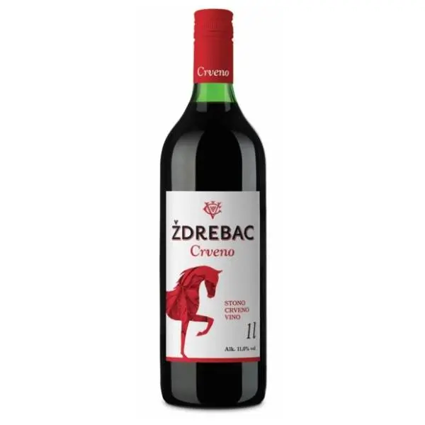 Crno vino VINARIJA ČOKA Ždrebac 1l 0