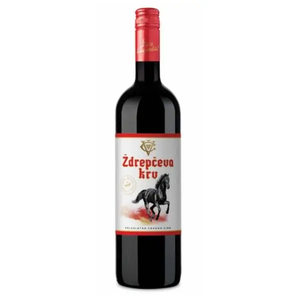 Crno vino VINARIJA ČOKA Ždrepčeva krv 0,75l 0