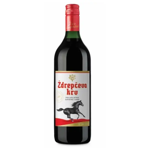 Crno vino VINARIJA ČOKA Ždrepčeva krv 1l 0