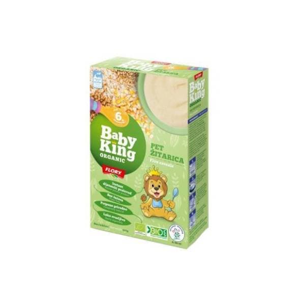 FLORY Baby king 5 žitarica dečija hrana 200g 0