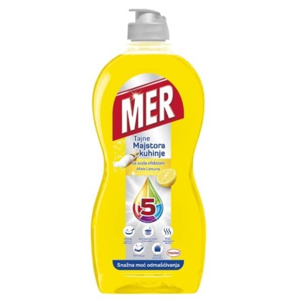 Deterdžent za posuđe MER limun 450ml 0