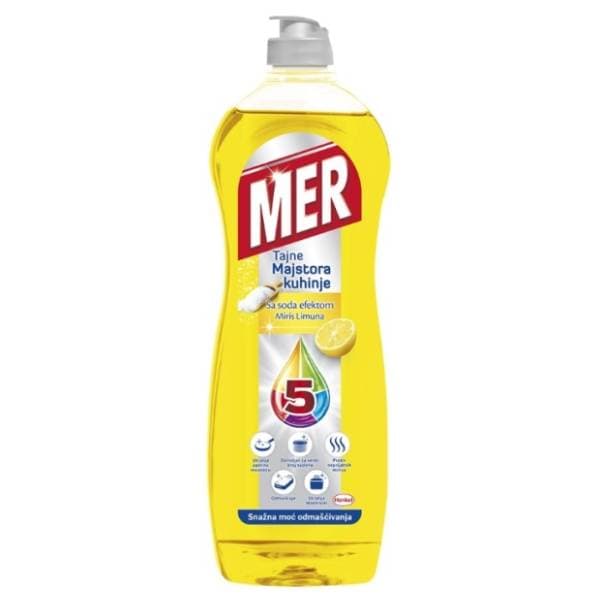 Deterdžent za posuđe MER limun 750ml 0