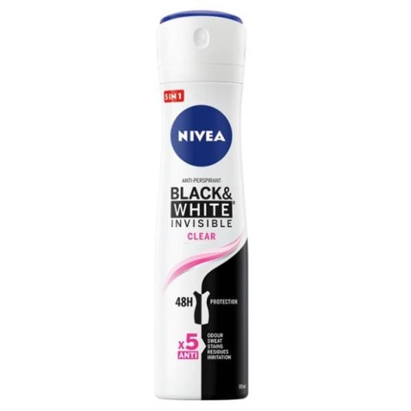 Dezodorans NIVEA black&white clear 150ml 0