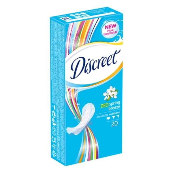 DISCREET Deo Ocean Breeze ulošci 20kom 0