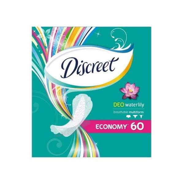 DISCREET Deo Waterlilly ulošci 60kom 0