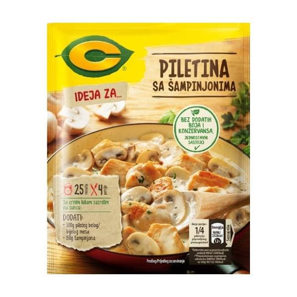 Dodatak C piletina sa šampinjonima 48g 0