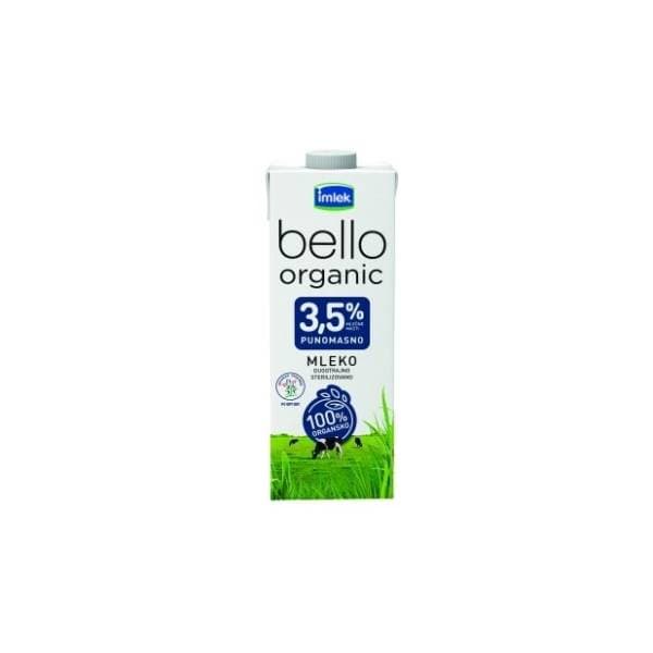 Dugotrajno mleko BELLO organsko 3,5%mm 1l 0
